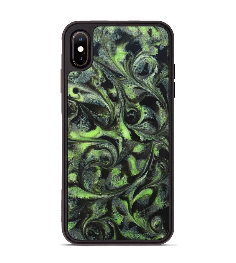 iPhone Xs Max ResinArt Phone Case - Buck (Green, 820152)