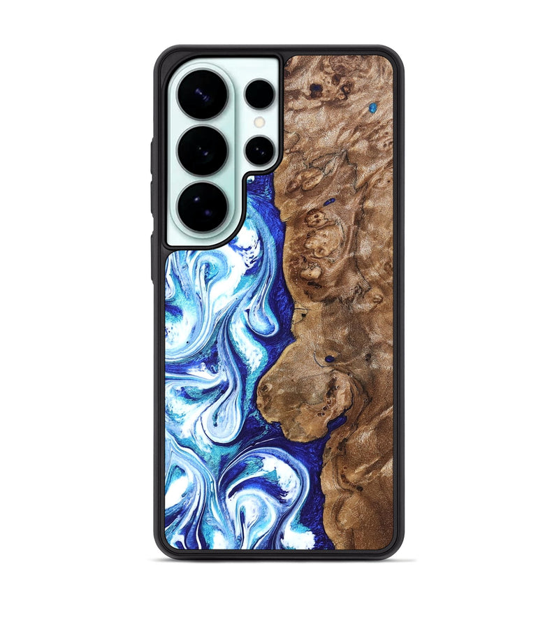 Galaxy S26 Ultra Wood Phone Case - Janna (Blue, 820154)