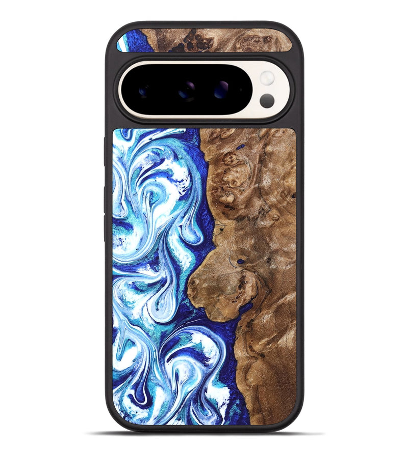 Pixel 9 Pro XL Wood Phone Case - Janna (Blue, 820154)