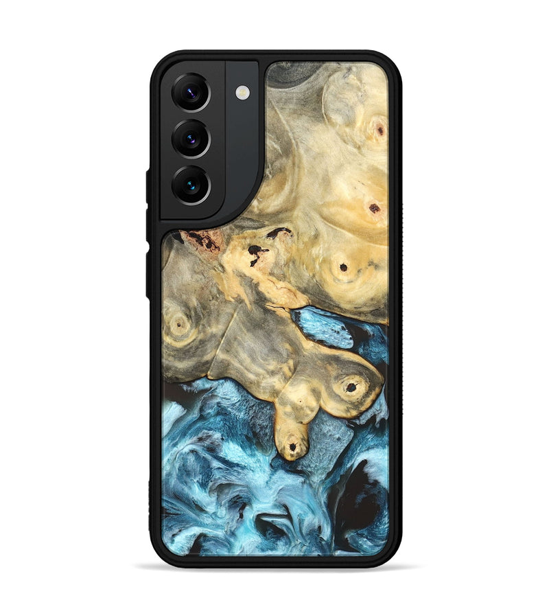 Galaxy S22 Plus Wood Phone Case - Syble (Blue, 820155)