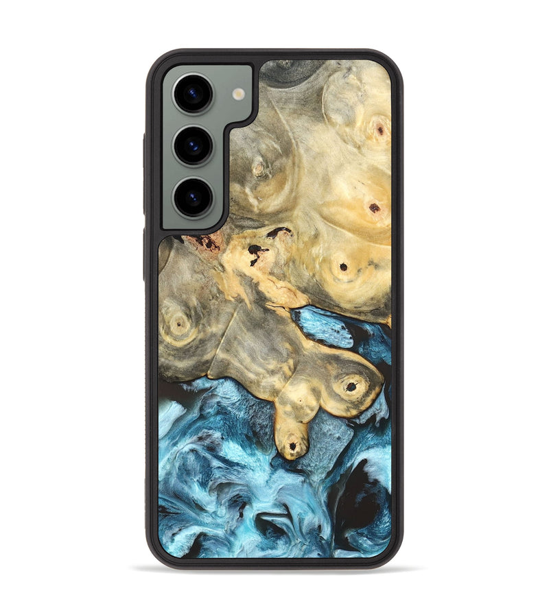 Galaxy S23 Plus Wood Phone Case - Syble (Blue, 820155)