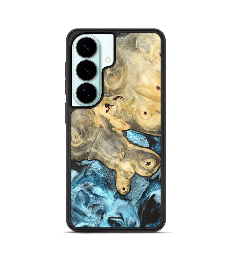 Galaxy S26 Wood Phone Case - Syble (Blue, 820155)
