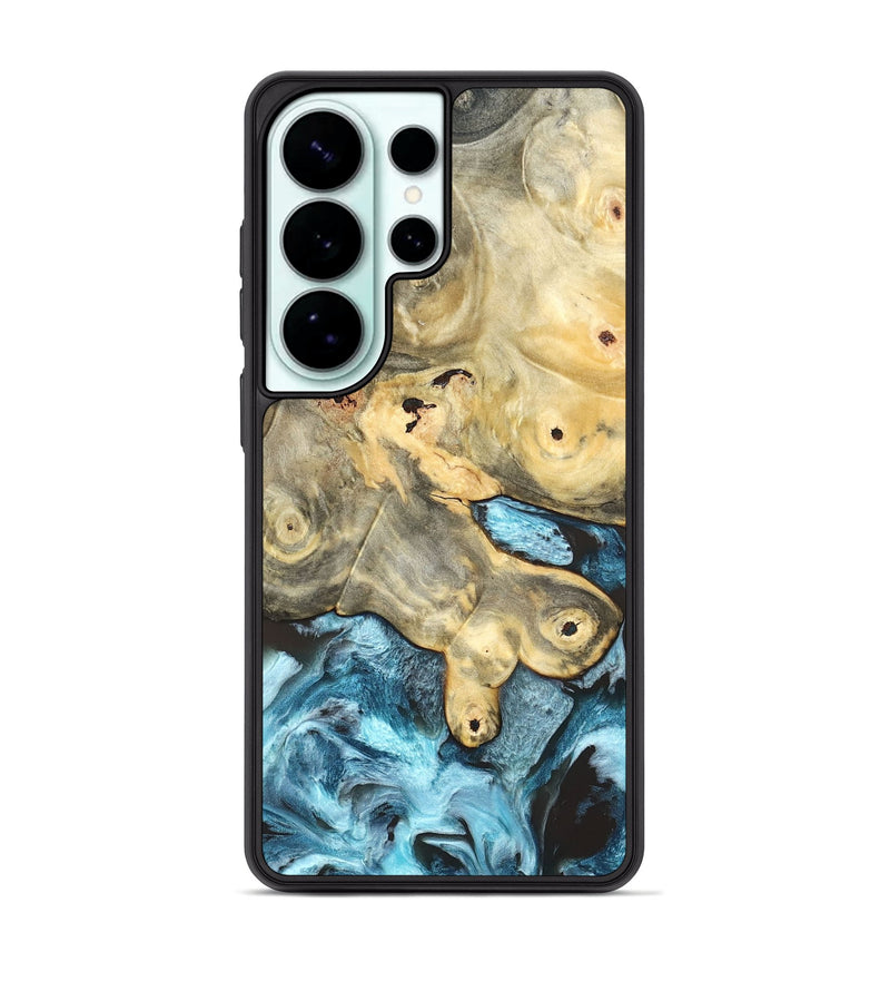 Galaxy S26 Ultra Wood Phone Case - Syble (Blue, 820155)