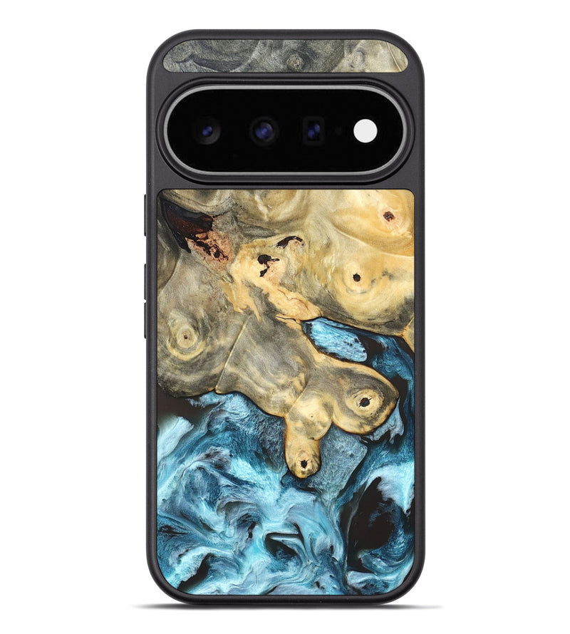 Pixel 11 Pro XL Wood Phone Case - Syble (Blue, 820155)