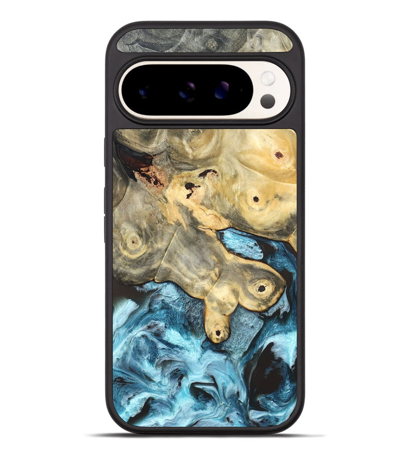 Pixel 9 Pro XL Wood Phone Case - Syble (Blue, 820155)