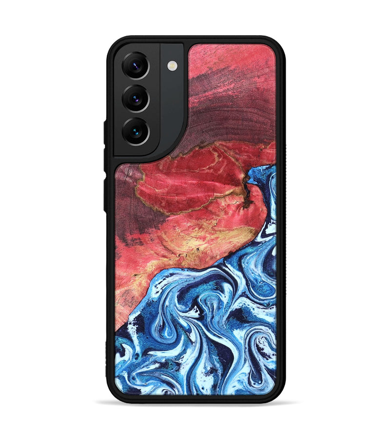 Galaxy S22 Plus Wood Phone Case - Aura (Blue, 820156)