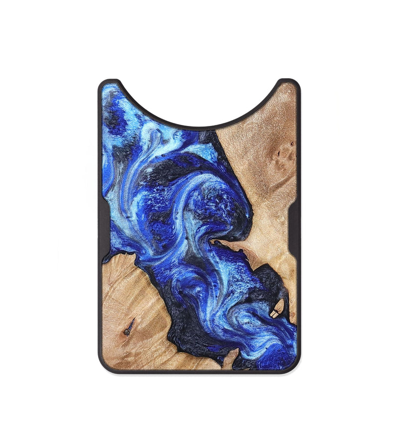 Alloy Wood Wallet - Jenesis (Blue, 820157)