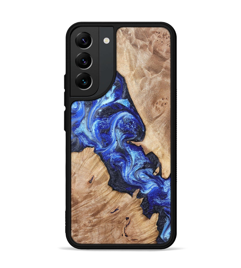 Galaxy S22 Plus Wood Phone Case - Jenesis (Blue, 820157)