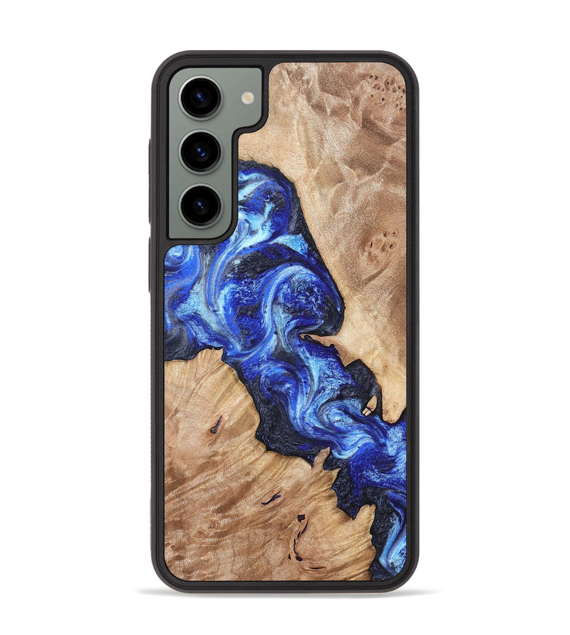 Galaxy S23 Plus Wood Phone Case - Jenesis (Blue, 820157)