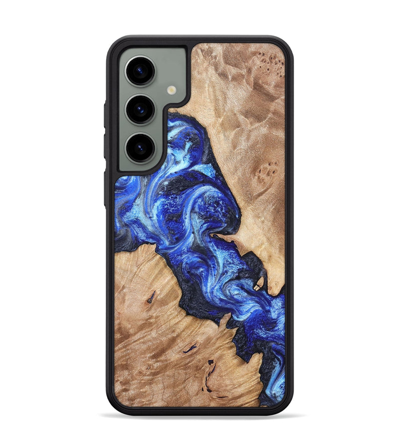 Galaxy S24 Plus Wood Phone Case - Jenesis (Blue, 820157)