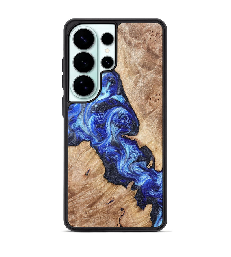 Galaxy S26 Ultra Wood Phone Case - Jenesis (Blue, 820157)