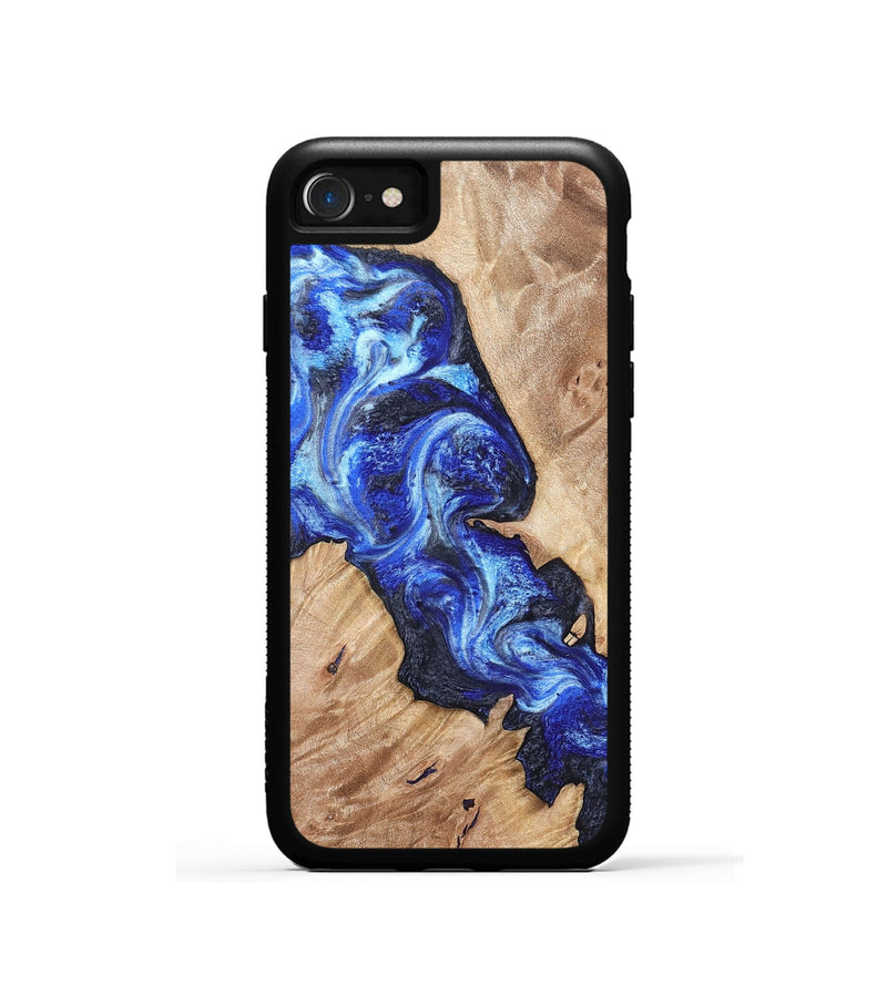iPhone SE Wood Phone Case - Jenesis (Blue, 820157)