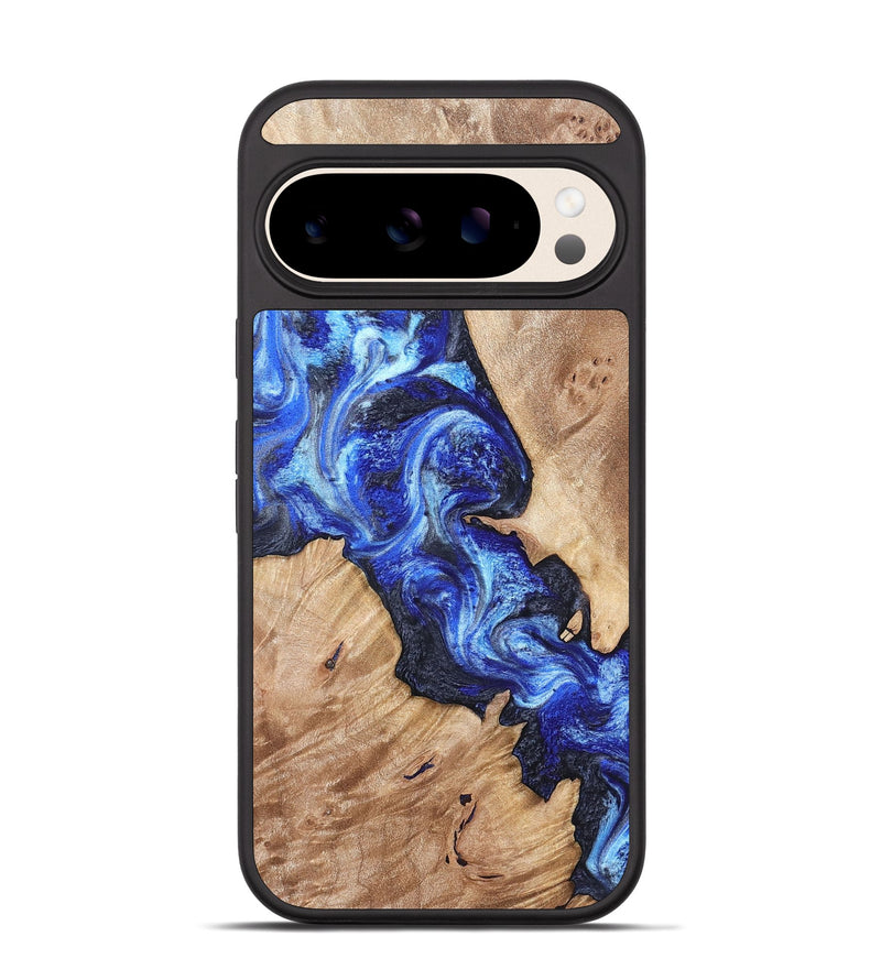 Pixel 10 Wood Phone Case - Jenesis (Blue, 820157)