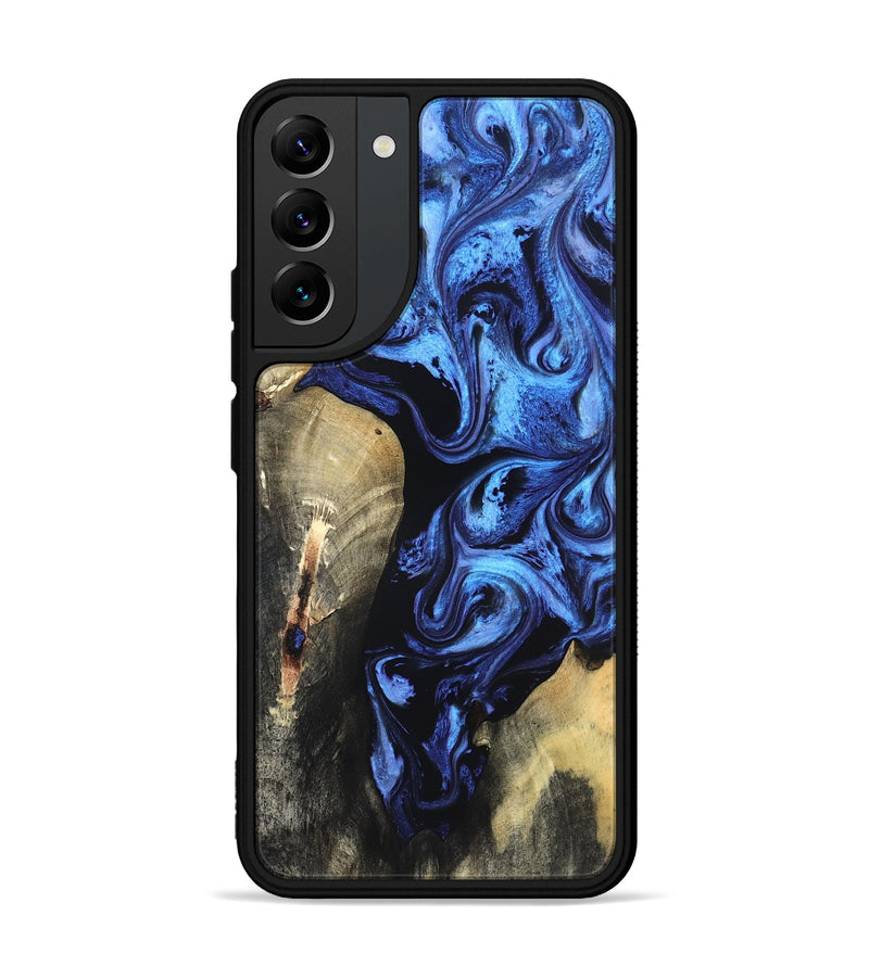 Galaxy S22 Plus Wood Phone Case - Jeana (Blue, 820158)