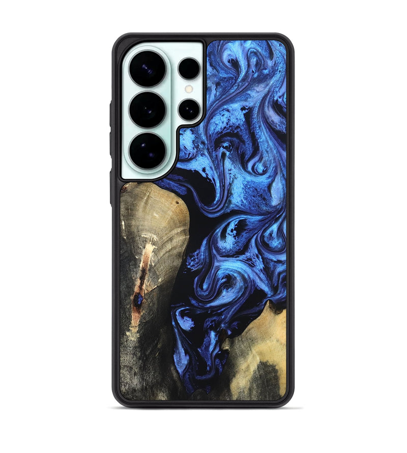 Galaxy S26 Ultra Wood Phone Case - Jeana (Blue, 820158)