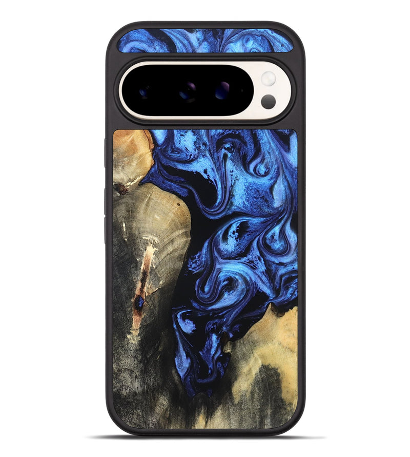 Pixel 9 Pro XL Wood Phone Case - Jeana (Blue, 820158)