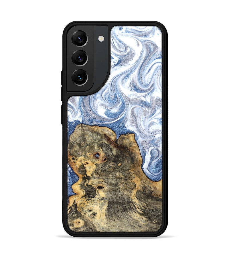 Galaxy S22 Plus Wood Phone Case - Brianna (Blue, 820159)