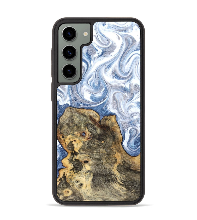 Galaxy S23 Plus Wood Phone Case - Brianna (Blue, 820159)