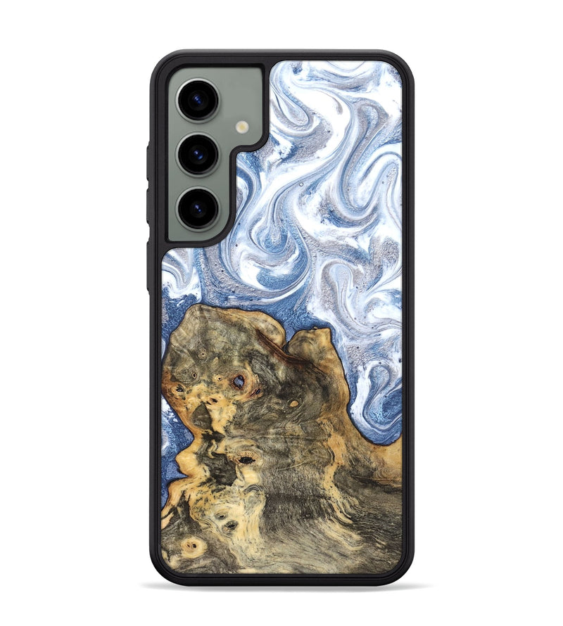 Galaxy S24 Plus Wood Phone Case - Brianna (Blue, 820159)