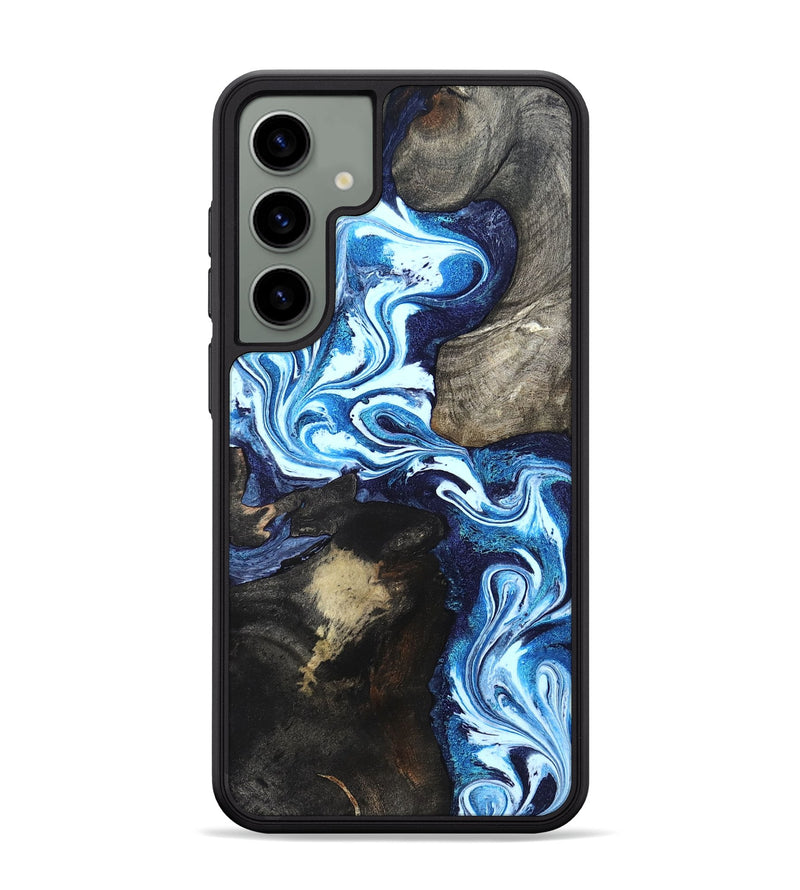 Galaxy S24 Plus Wood Phone Case - Flossie (Blue, 820160)