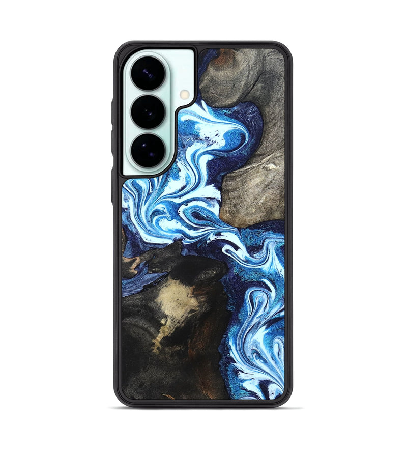 Galaxy S26 Plus Wood Phone Case - Flossie (Blue, 820160)
