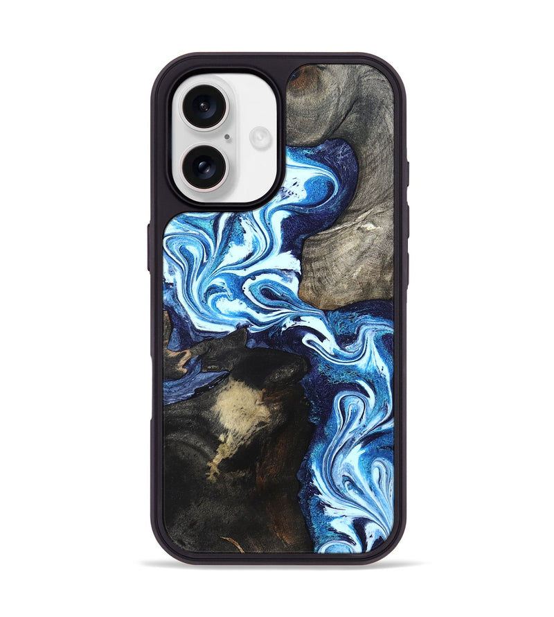 iPhone 17 Wood Phone Case - Flossie (Blue, 820160)