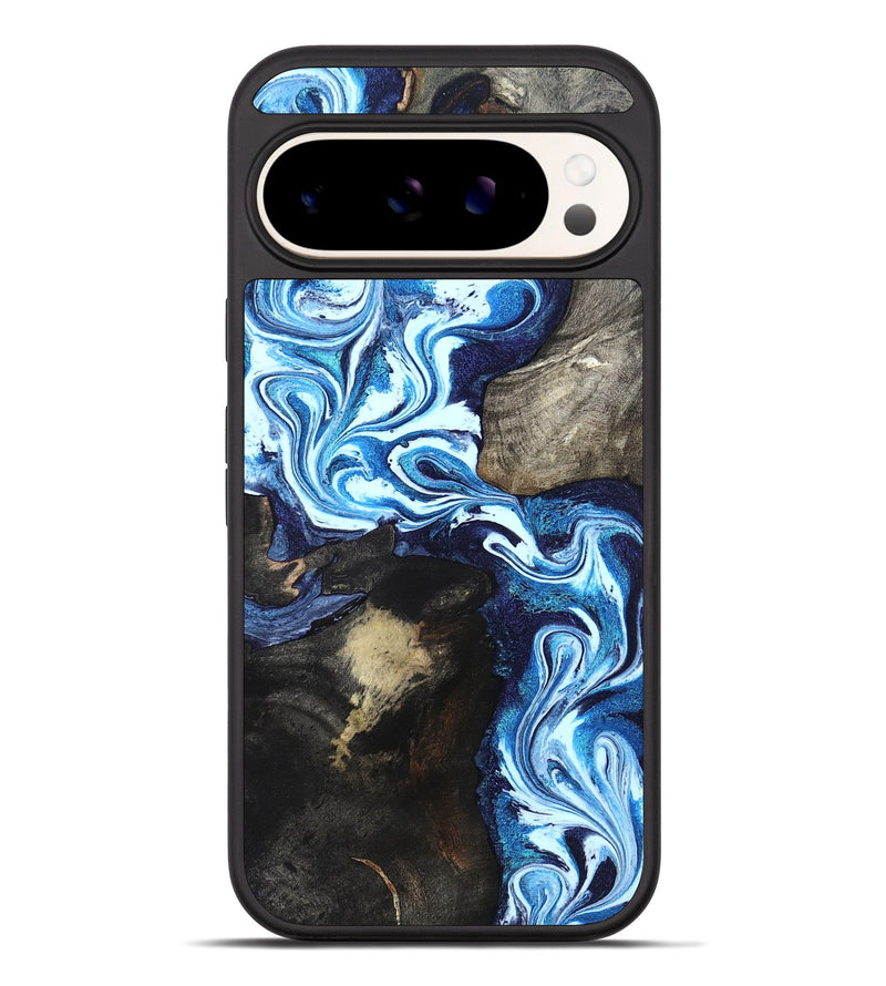 Pixel 10 Pro XL Wood Phone Case - Flossie (Blue, 820160)