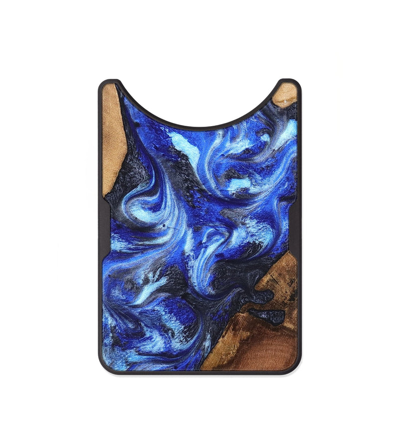 Alloy Wood Wallet - Emile (Blue, 820161)