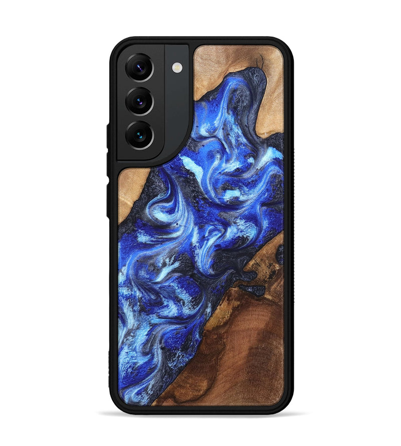 Galaxy S22 Plus Wood Phone Case - Emile (Blue, 820161)