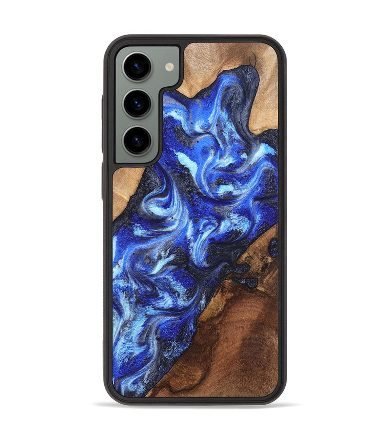 Galaxy S23 Plus Wood Phone Case - Emile (Blue, 820161)