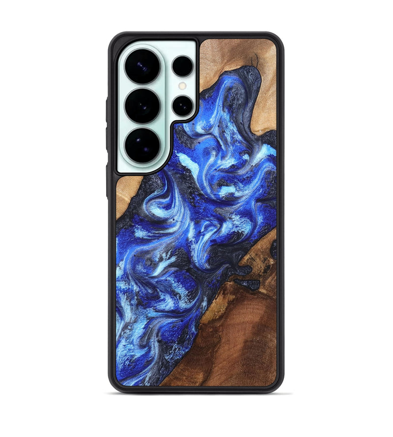 Galaxy S26 Ultra Wood Phone Case - Emile (Blue, 820161)