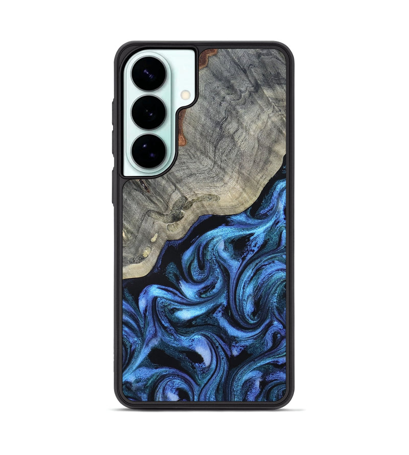 Galaxy S26 Plus Wood Phone Case - Yehuda (Blue, 820163)