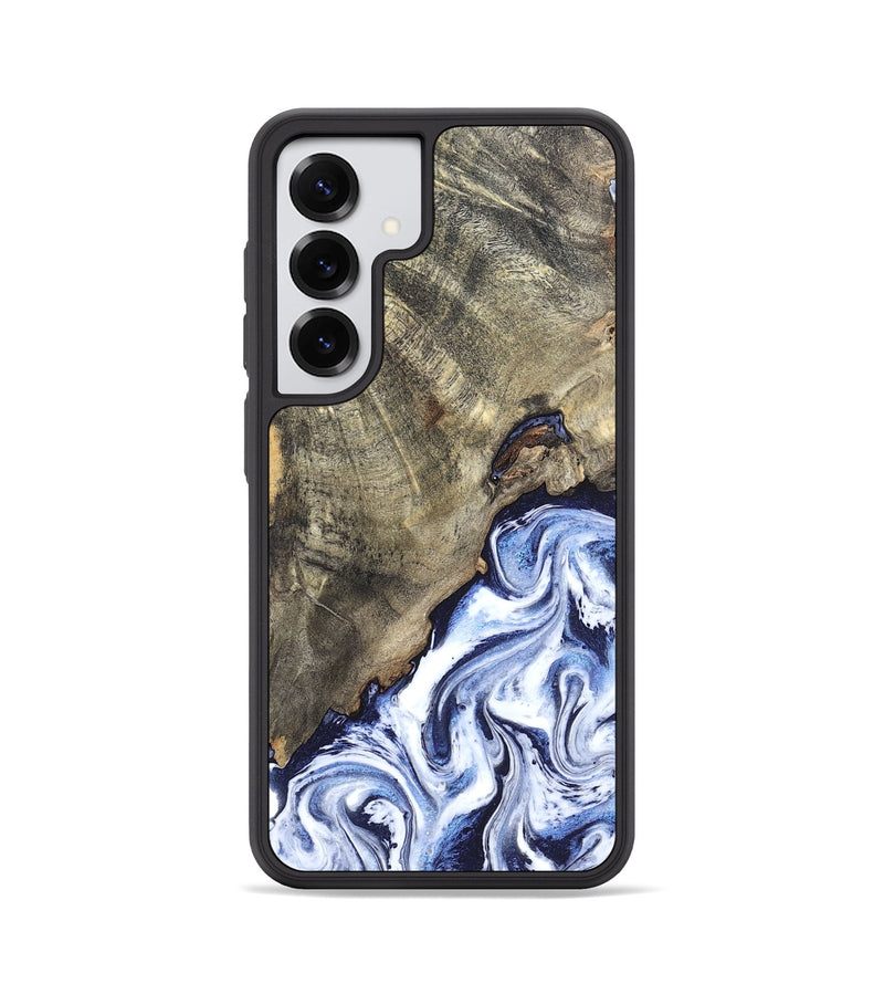 Galaxy S25 Wood Phone Case - Darci (Blue, 820165)
