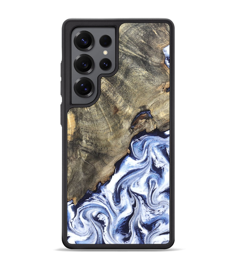 Galaxy S25 Ultra Wood Phone Case - Darci (Blue, 820165)