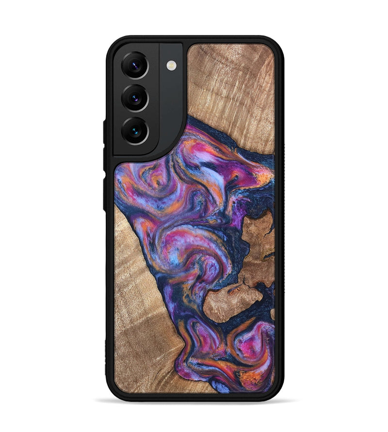 Galaxy S22 Plus Wood Phone Case - Mila (Blue, 820167)