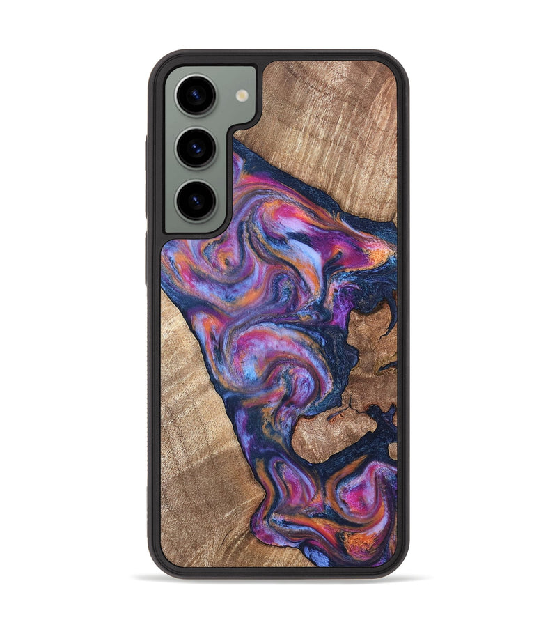 Galaxy S23 Plus Wood Phone Case - Mila (Blue, 820167)