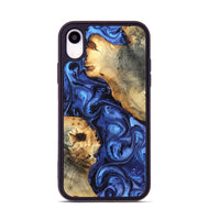 iPhone Xr Wood Phone Case - Ward (Blue, 820168)