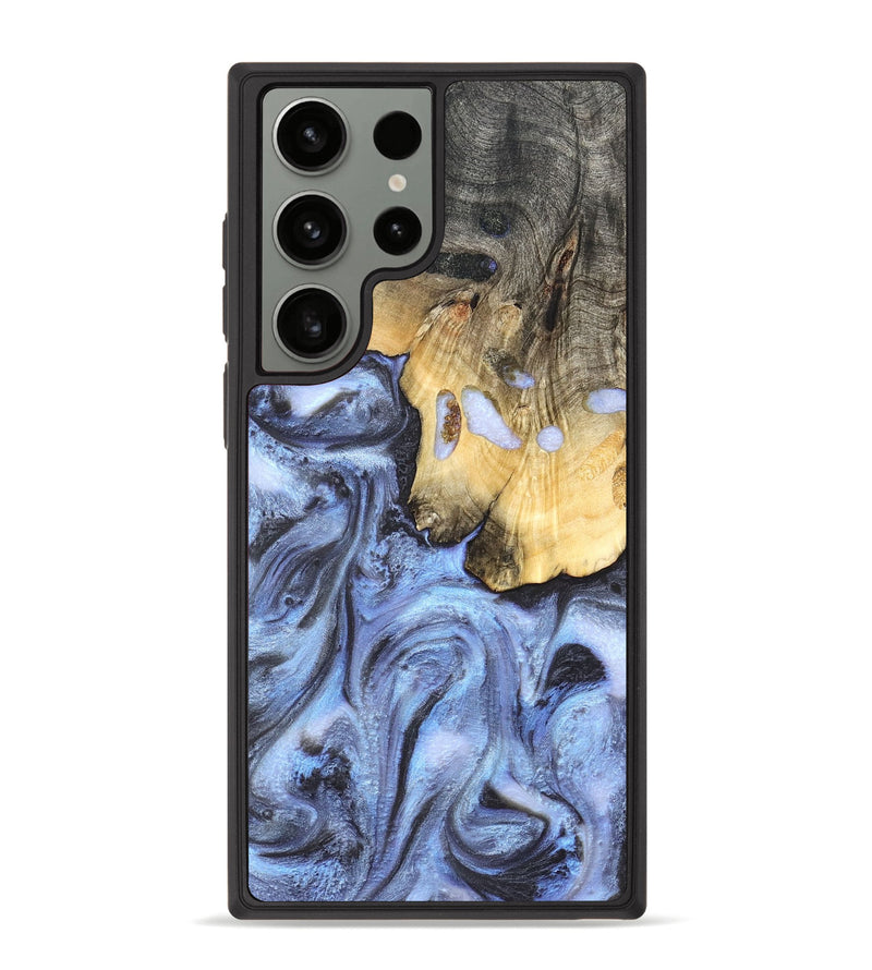 Galaxy S23 Ultra Wood Phone Case - Ainsley (Blue, 820169)