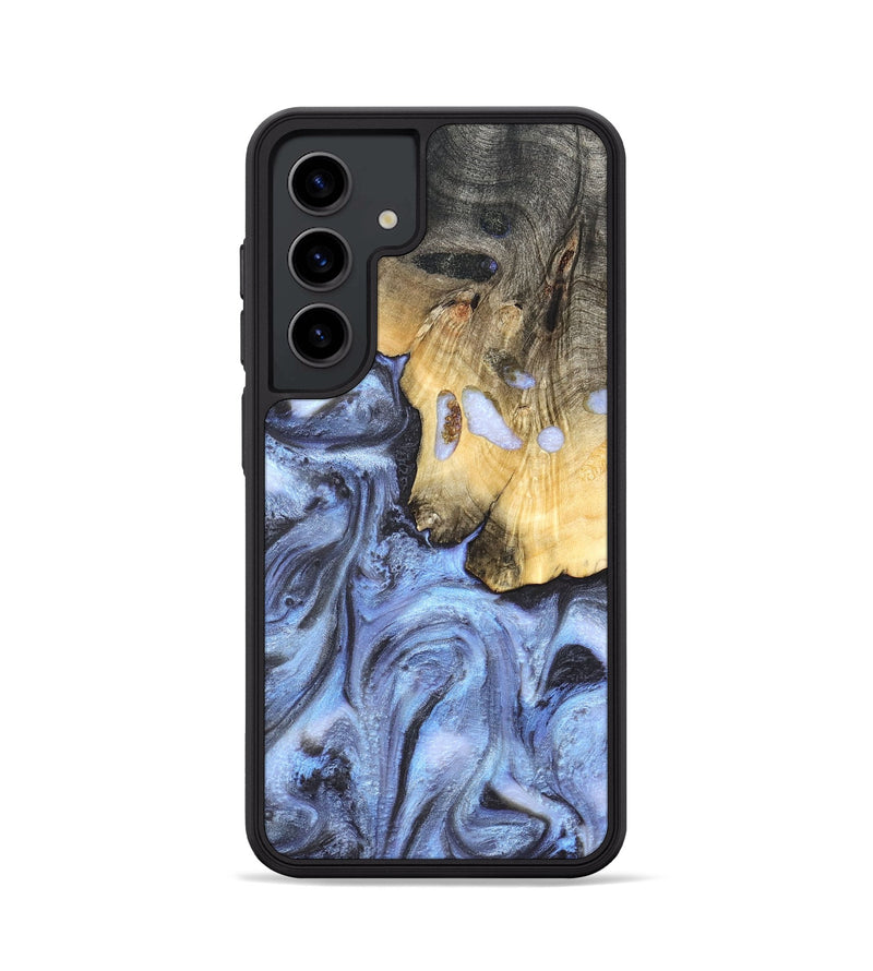 Galaxy S24 Wood Phone Case - Ainsley (Blue, 820169)