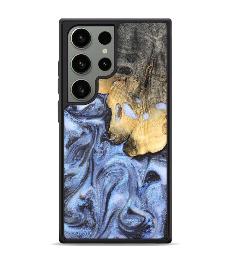 Galaxy S24 Ultra Wood Phone Case - Ainsley (Blue, 820169)