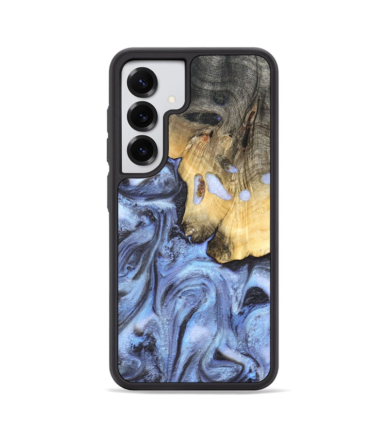Galaxy S25 Wood Phone Case - Ainsley (Blue, 820169)
