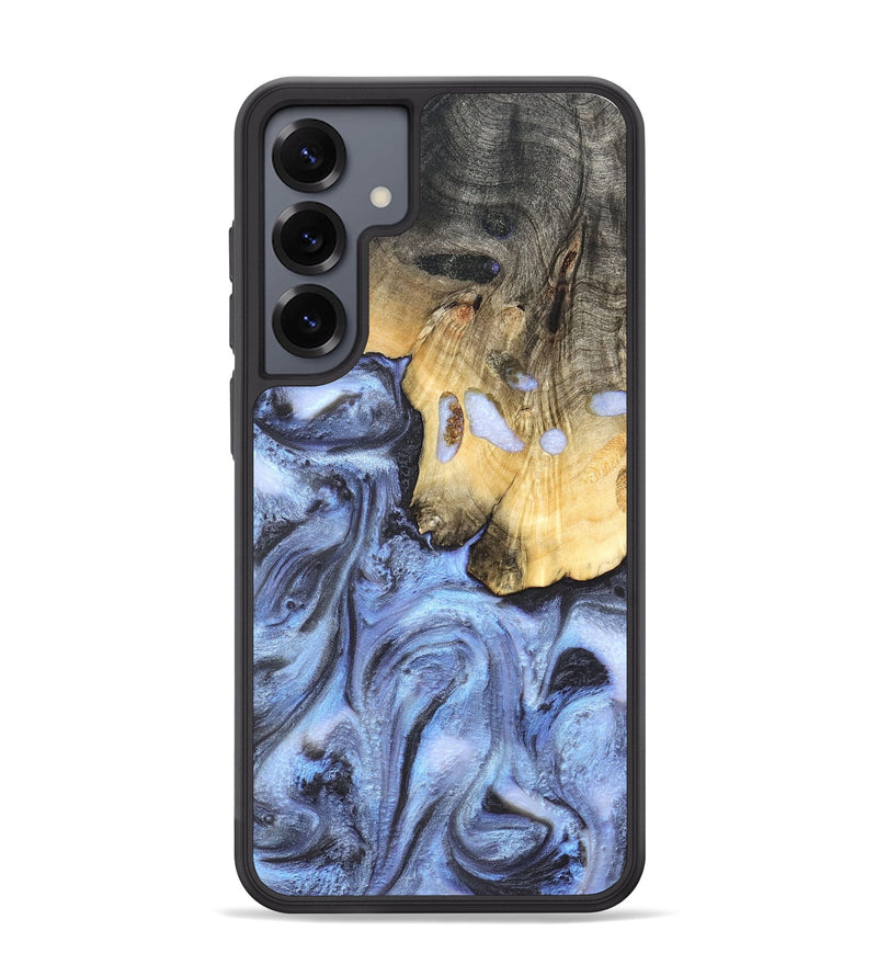 Galaxy S25 Plus Wood Phone Case - Ainsley (Blue, 820169)