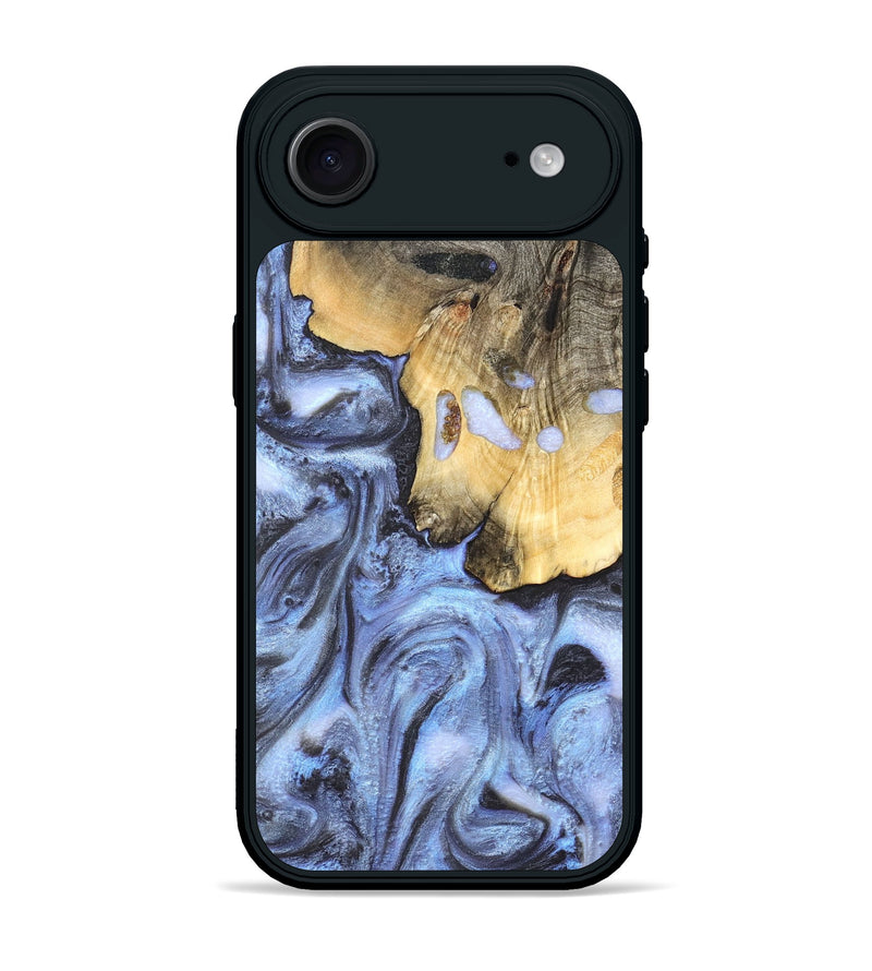iPhone 17 Air Wood Phone Case - Ainsley (Blue, 820169)
