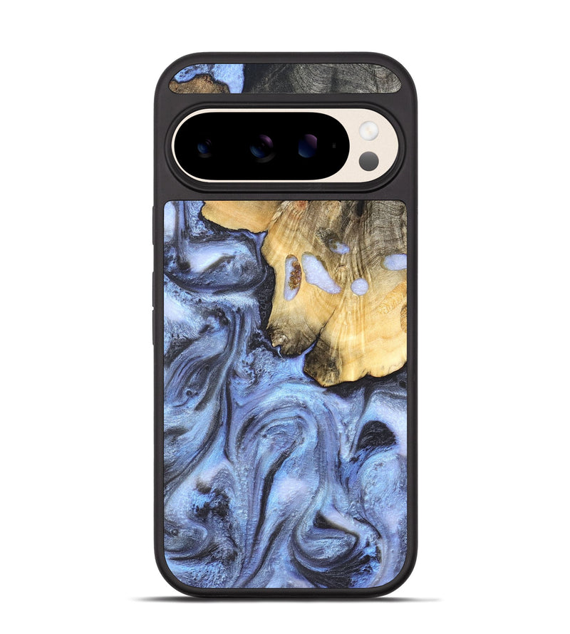 Pixel 10 Wood Phone Case - Ainsley (Blue, 820169)