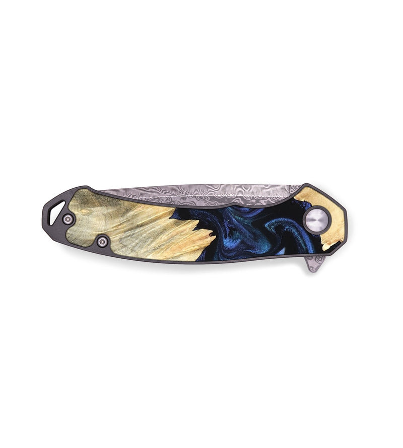 EDC Wood Pocket Knife - Carli (Blue, 820170)