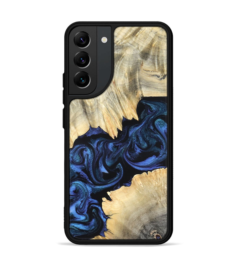 Galaxy S22 Plus Wood Phone Case - Carli (Blue, 820170)
