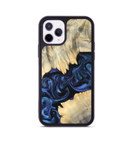 iPhone 11 Pro Wood Phone Case - Carli (Blue, 820170)
