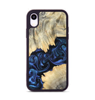 iPhone Xr Wood Phone Case - Carli (Blue, 820170)