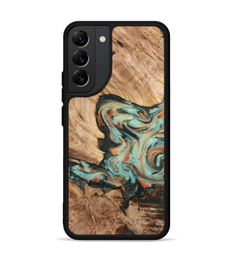 Galaxy S22 Plus Wood Phone Case - Arlette (Green, 820171)