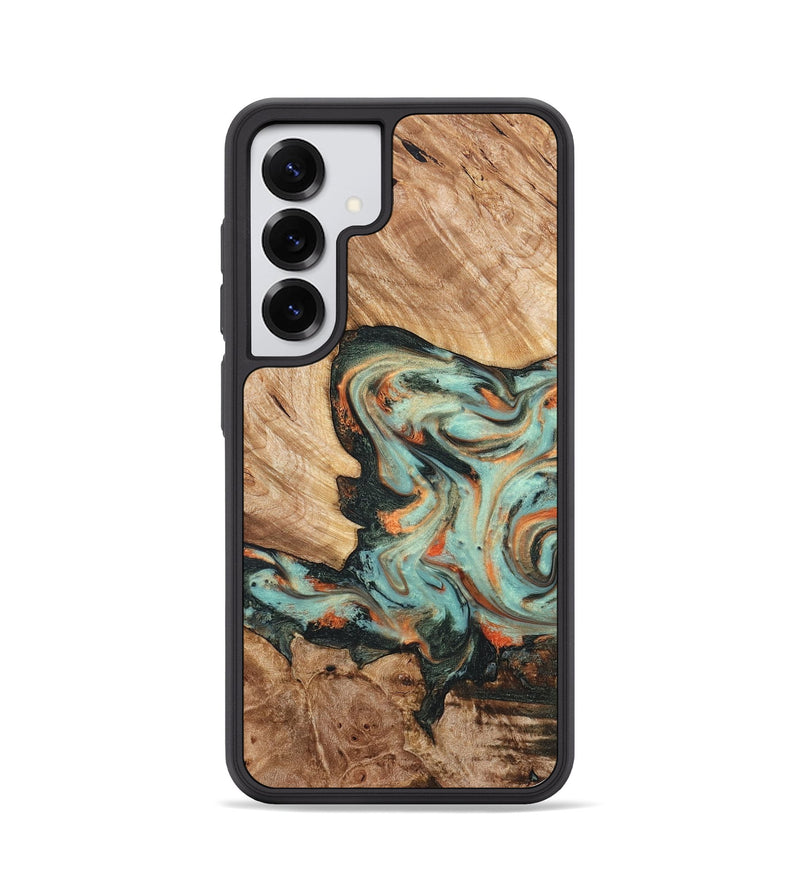 Galaxy S25 Wood Phone Case - Arlette (Green, 820171)